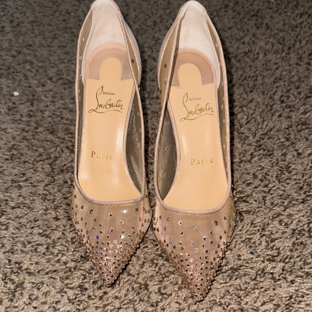 Christian Louboutin Follies Strass 85mm